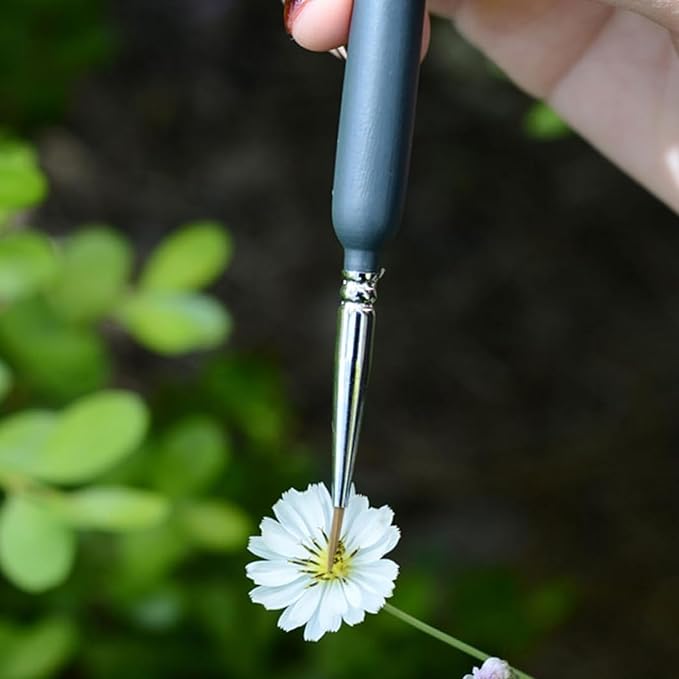 10PCS Hand Pollination Brush for Vegetables Flowers, Portable Plant Pollinator Tool, Manual Pollinating Brush for Garden,Greenhouse,and Home Planting, Pollinator Garden Accessories