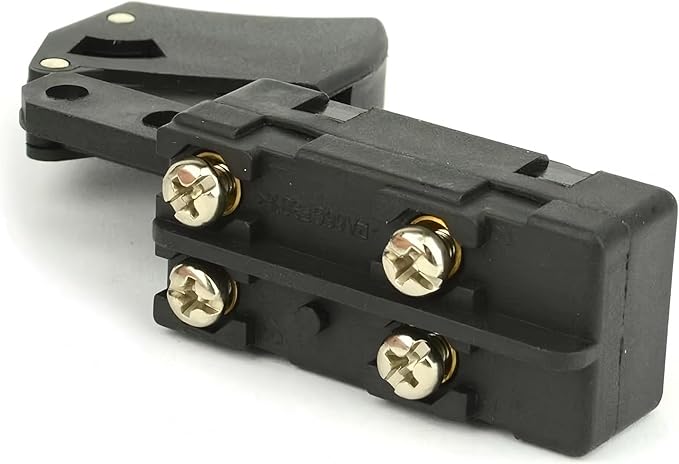 SW77 20A Amp Trigger Switch, Replaceable for Skil HD77, HD77M, HD5525, HD5550, HD5575, HD5657, HD5660, 5825, Compatible with Bosch B5610, 1658, 1677M, 1678A Chainsaw Switches