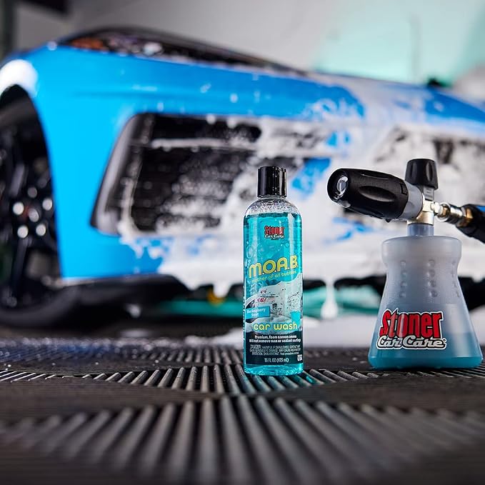 Stoner Car Care 95190 Extreme Foam Cannon Kit MTM Hydro PF22.2 Professional Foam Car Washer or Pressure Washer Adjustable Spray Options Soap Sprayer Use on Vehicles, Boats, and More.