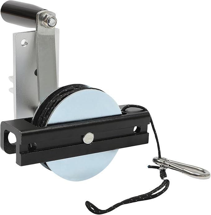 Chainsaw Mill Winch Kit - Portable Manual Sawmill with Adjustable Stabilizing Rod for Log Cutting & Chainsaw Milling - Heavy Duty Tool for Outdoor, Open Shelves