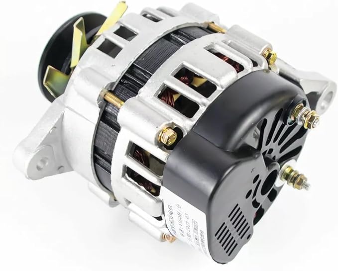 2000W Permanent Magnet Brushless Small AC Generator 110V/220V With Voltage Stabilization Pure Copper Wire Pulley Generator Low Speed Generator(220V)