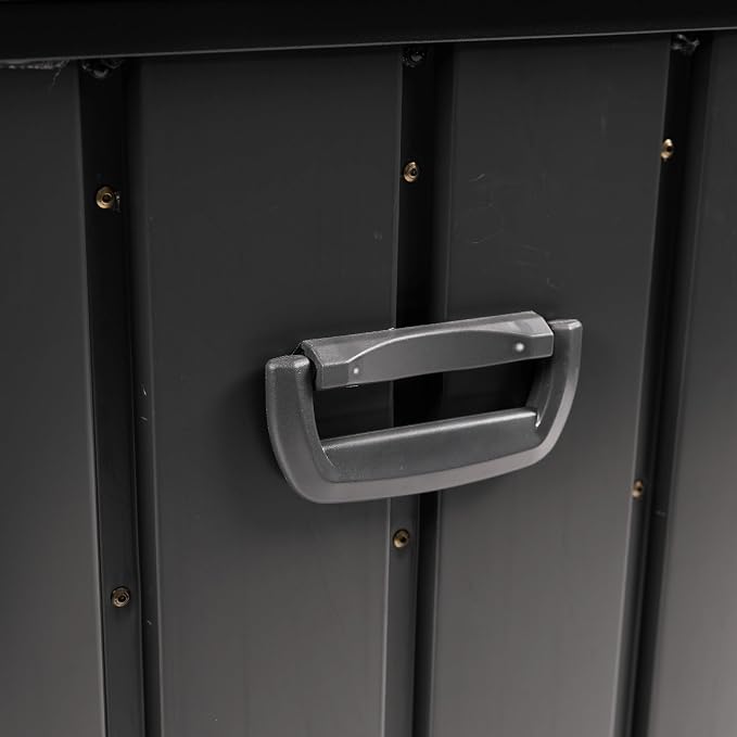 RTS Home Accents ParcelWirx Max Package Delivery Box with Hinged Lid, Graphite Color