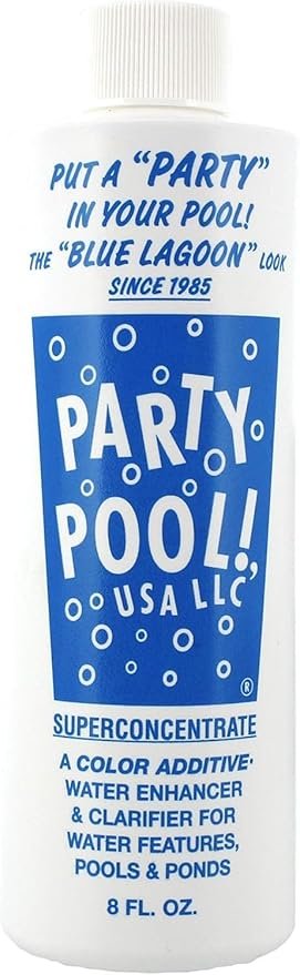 Blue Lagoon Party Pool Color, 8 Ounces