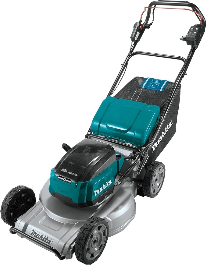 Makita XML09PT1 36V (18V X2) LXT® Brushless 21" Self-Propelled Commercial Lawn Mower Kit with 4 Batteries (5.0Ah) (Renewed)