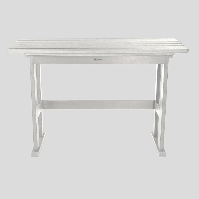 highwood Lehigh 3pc Counter Height Balcony Dining Set, White