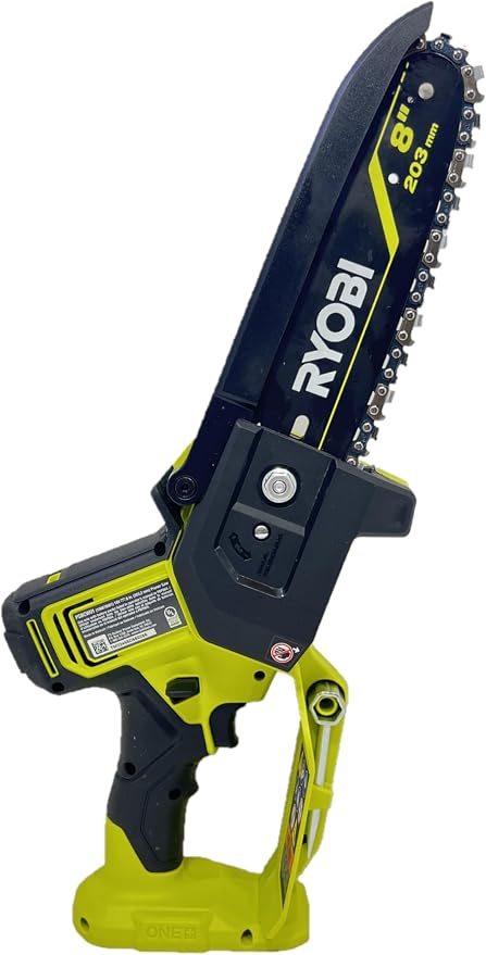 RYOBI ONE+ HP 18V Brushless 8 in. Battery Compact Pruning Mini Chainsaw (Tool Only) (Renewed)