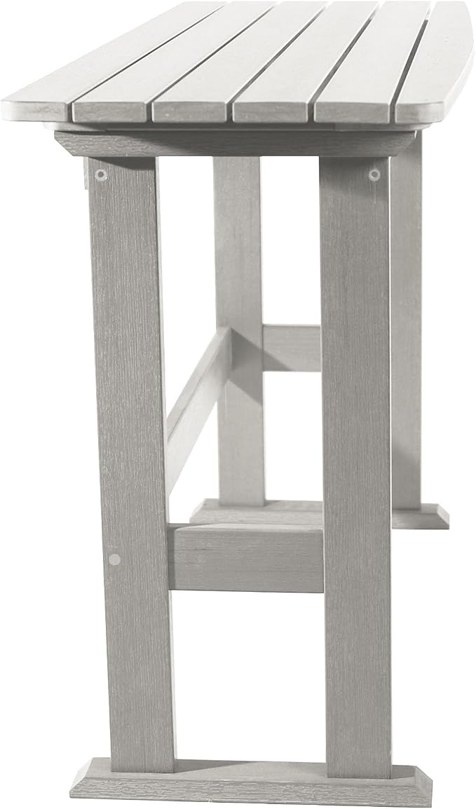 Highwood Lehigh Counter Height Balcony Table, Harbor Gray