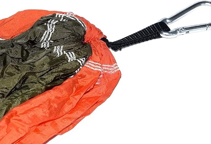 Hammocks for Camping 2 Person, Portable Hammock Foldable, Double Hammock Swing Chair for Adults, Hammock with Chains and Hooks, for Travel Patio Garden