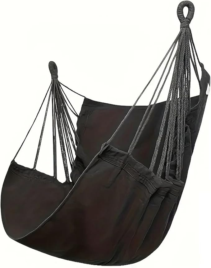 Compatible for 1pc Leisure Fabric Hammock Chair Outdoor Swing Dormitory Anti Rollover(K)