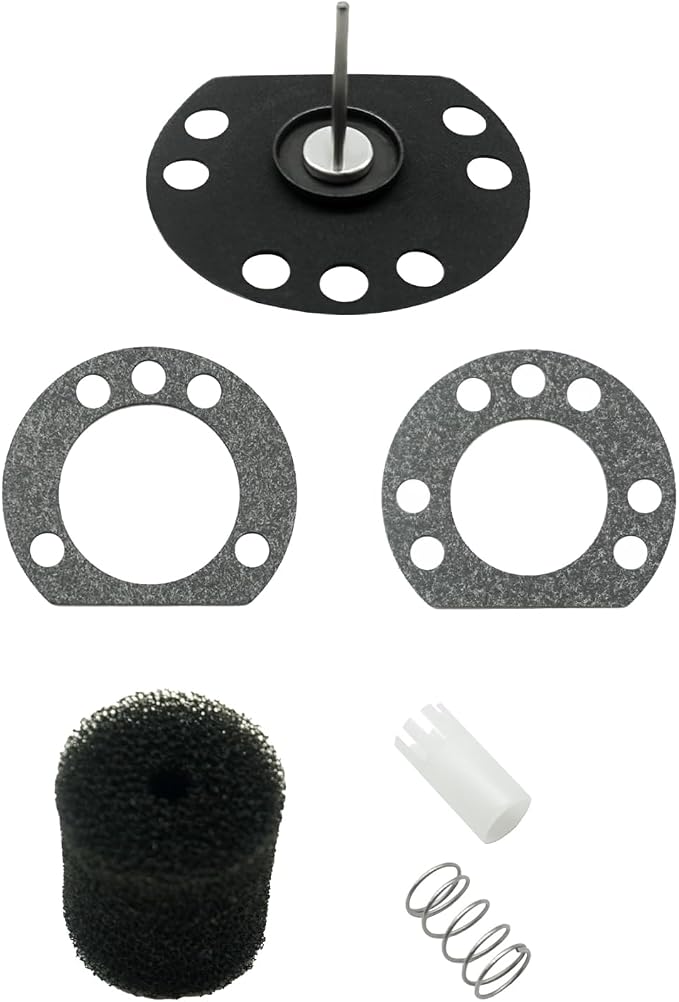 Diaphragm Plunger And Gasket Kit Fits For Stihl 009 010 011 012 Chain Saw,Replace 1120-649-1102, 1120-649-1105, 1120-640-3100, 0000-997-0610, 1120-640-1300