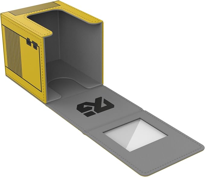 Realm Boy Yellow - TCG/MTG 100+ Card Window Deck Box (Fits Top Loaders)