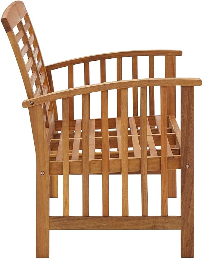 Patio Lounge Set,Outdoor Patio Furniture,Outdoor Chat Conversation Set,Garden Furniture Sets,for Patio,Backyard,Garden,Outdoor,3 Piece Solid Acacia Wood