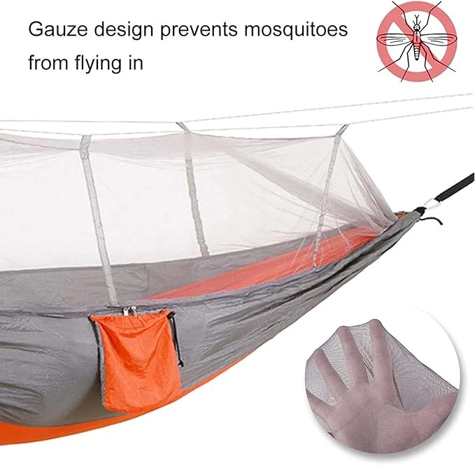 Hammocks for Trees, Travel Hammock, Portable Hammock, Parachute Nylon Hammock, for Outdoor, Indoor, Backpacking, Travel, Hiking, Beach, Backyard, Patio