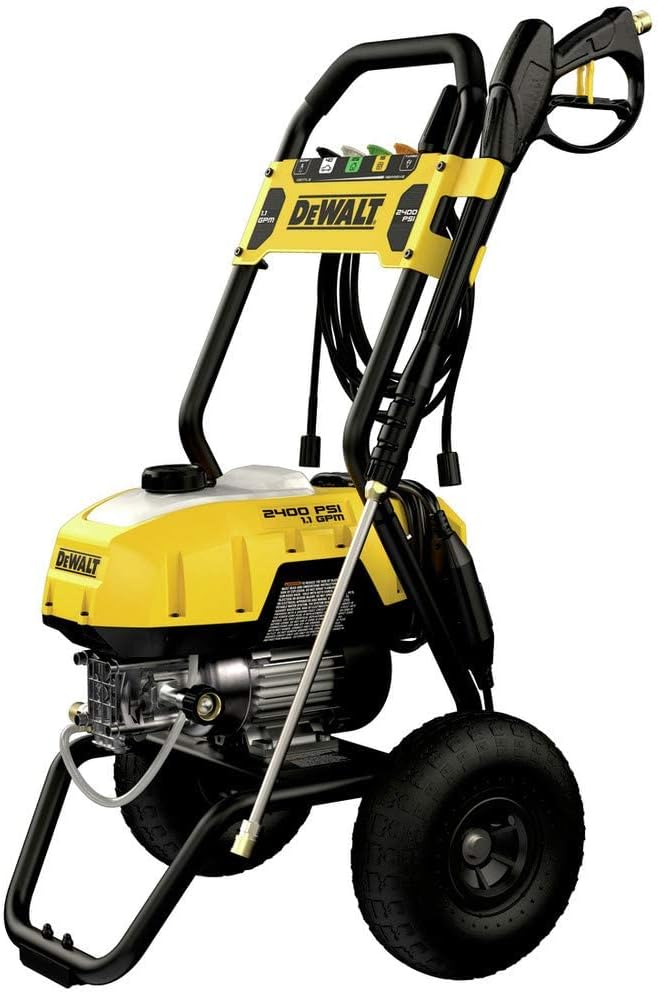 Dewalt DWPW2400R 13 Amp 2400 PSI 1.1 GPM Cold-Water Electric Pressure Washer (Renewed)