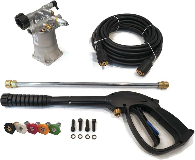 Annovi Reverberi Power Pressure Washer Pump & Spray KIT for Brute 020303-0 020303-1 020303-2