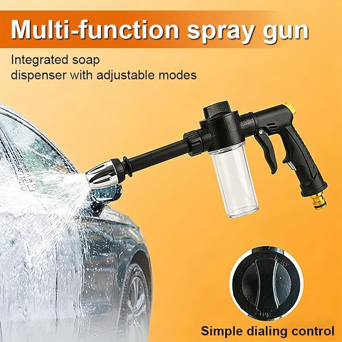 Jet Nozzle Power Washer forGarden, 2026 New Pressure Washer Wand with Jet Nozzle, Pressure Washer Nozzle for Car Washing Patio Garden Outdoor Cleaning