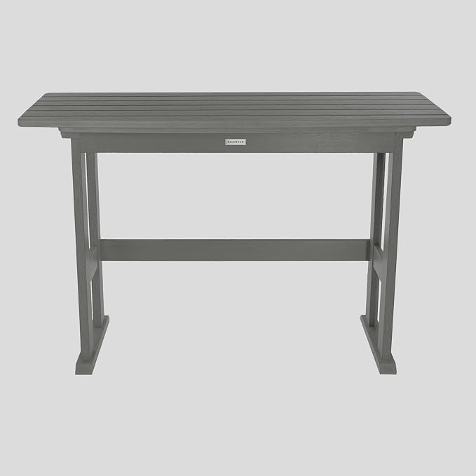 Highwood Lehigh 3pc Counter Height Balcony Dining Set, Coastal Teak