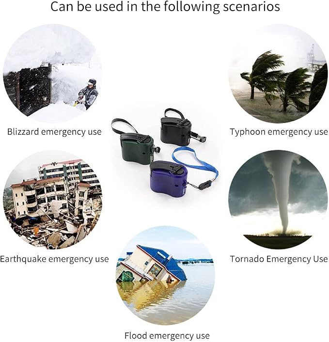 Hand Crank Generator,Hand Crank Generator Charger,Charger Emergency Generator Converter Outdoor Portable Mobile Phone Player Mobile Power Usb Charger For Camping Outdoor Charging