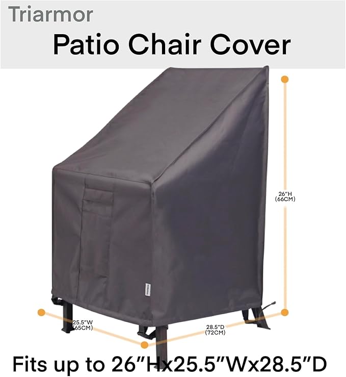 Standard Patio Chair Cover Waterproof Outdoor Chair Cover