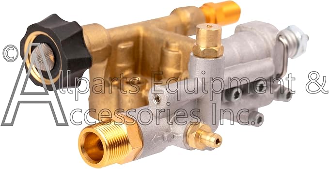 7106687 Simpson OEM Manifold Kit with Hardware for OEM Techonolgies Pressure Washer Pump Model Number 520002
