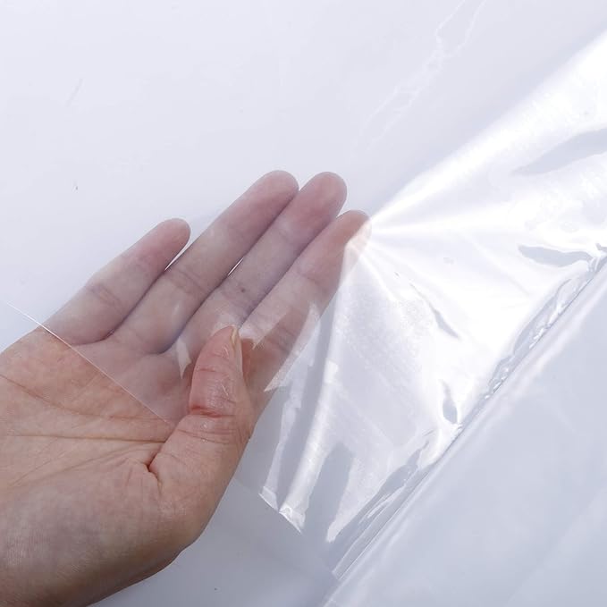 TopSoon Plastic Sofa Bag Clear Couch Cover,Moving & Storage Sofa Bag, Dust-Proof Waterproof Plastic Furniture Cover,134-Inch Long by 46-Inch Wide