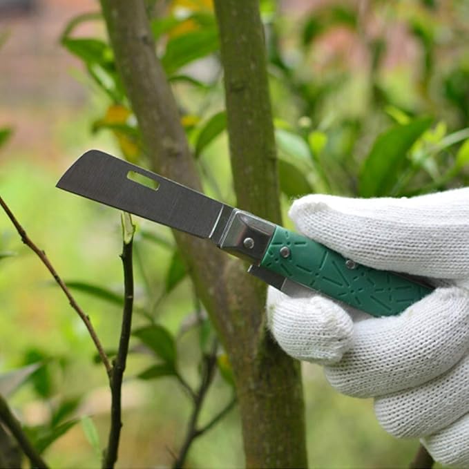 Bonoda Grafting Tools, Fruit Trees Gardening Grafting Pruning Cutting Seedling Budding Knife