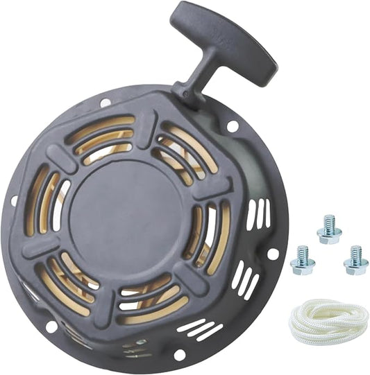 Recoil Pull Start Starter Compatible with for Champion 196cc 212cc 224cc Pull Start Assembly 46598 3000 3500 4000 4500 Watt Generator Parts