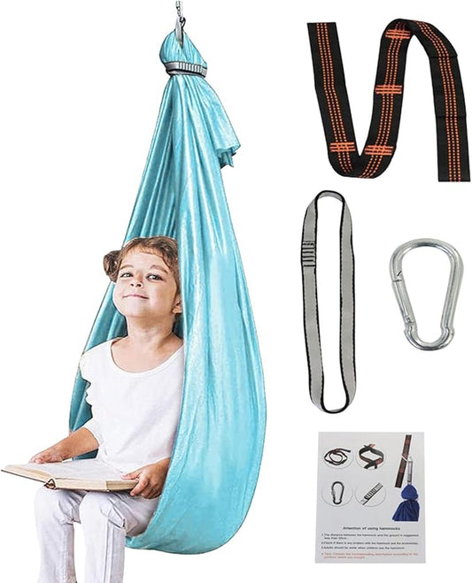 Shakven Extra Sturdy Sensory Swing for Kids | Super Cuddle Indoor Swing,Ther apy Swing Hammock for Child & Adult with Au tism, ADHD, Aspergers, Sensory Integration