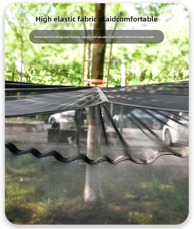 Air Triangle Camping Hammock, Multi-Person Portable Hammock for Adults and Children, Family Triangle Hammock, 1-3 Adults and Children Maximum Weight Capacity 440 lbs