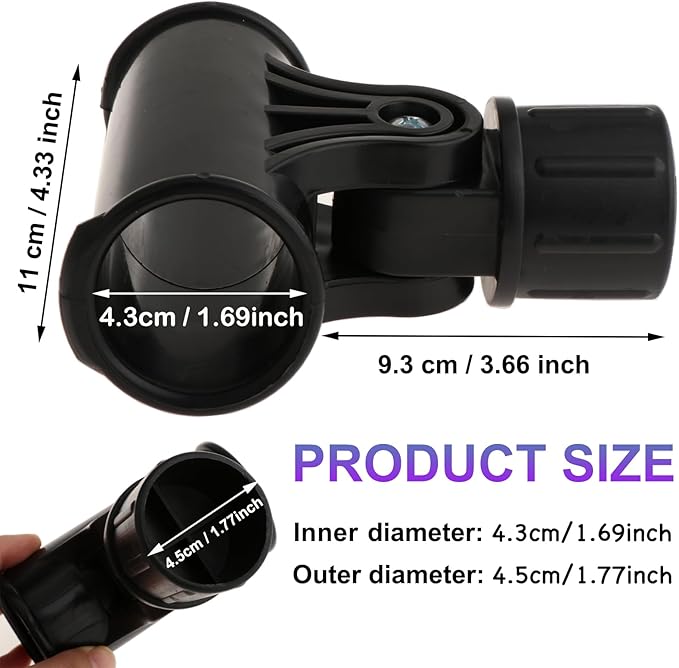 Patio Umbrella Accessories, Patio Umbrella Steering Bracket, Outdoor Umbrella Replacement Parts Outdoor Umbrella Accessories Heavy Duty Holder Parts Parasol Umbrella Replacement for Courtyard Patio