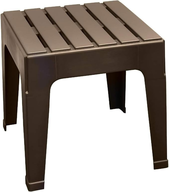 Adams MFG Patio FURN 8090-60-3731 Big Easy Brown Stack Table