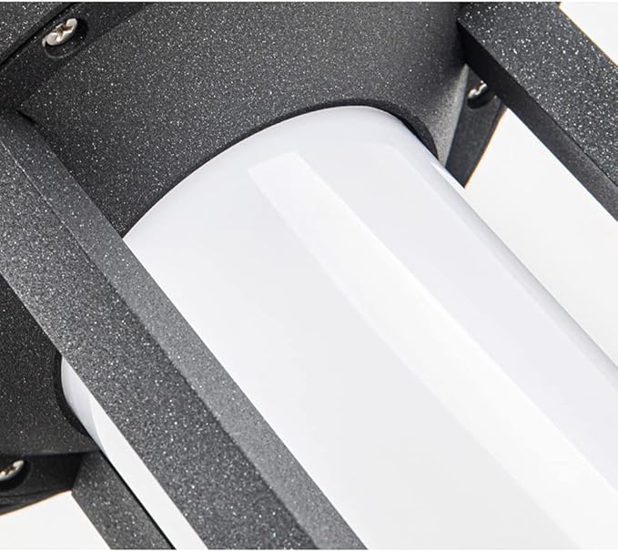 ANALYST Modern Waterproof Lawn Lights Outdoor Garden Patio Yard Lamps External Landscape Path Lights Floor Mount Light Fixture for Villa Porch Walkway Driveway Pathway H24.03in,Modern Wall Sconces