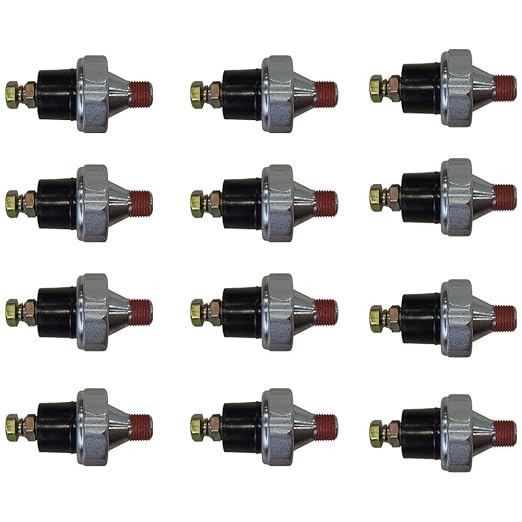 Qty 12: Oil Pressure Switches Fits generac Replaces 077667