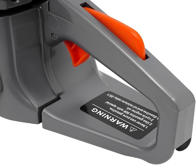 Gas Chainsaw, 58CC 2 Stroke Gasoline Powered Chainsaw, 20 Inch Handheld Single Cylinder Petrol Chain Saws for Forest, Wood, Garden and Farm Cutting Use, Self-reset Pull Start (58CC)