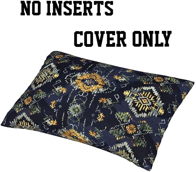 Outdoor Pillows Waterproof Set of 2 Outdoor Pillow Covers 28x36 Inch, Vintage Throw Pillows Bohemian Pillow Covers, Garden Decorative Pillows Outdoor Pillows for Patio Furniture Car Home Decor -hs396