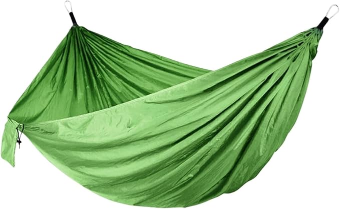 Hangmat Camping Parachute Hammock for Outdoor Hiking Travel Backpacking 210D Nylon Taffeta Hammock Swing Buiten Hammock(A,270x140 cm)
