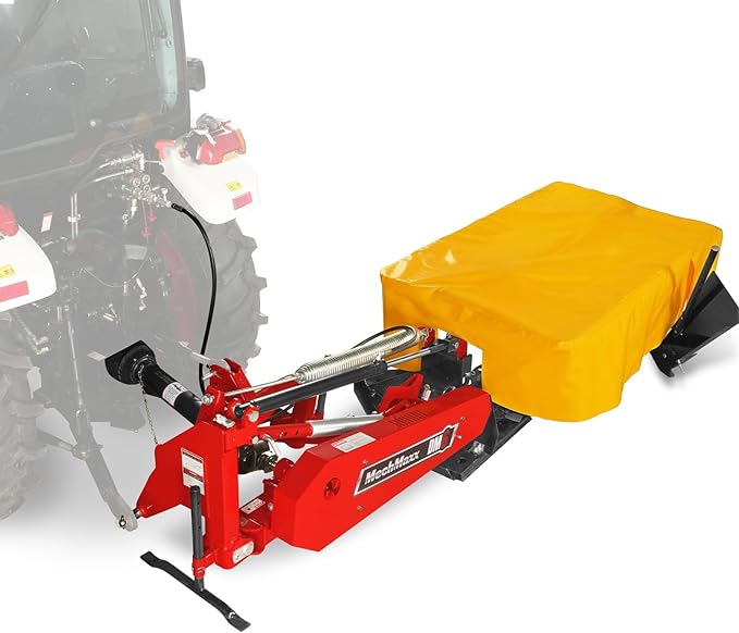 MechMaxx 6FT PTO 3-Point Disc Mower Attachments for 35-80HP Cat.2 Tractor, Model DM6