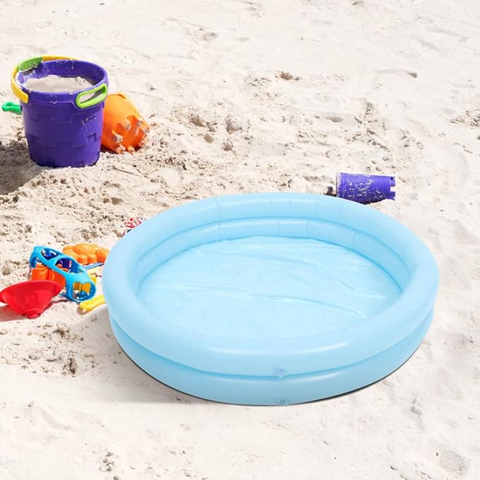 Baby Inflatable Pool, Sandpit Toys Blow up Pool Children Inflatable Pool Baby Blow Up Pool Wading Pool for Children Sand Outdoor Fishing Toy Sandpit Plaything