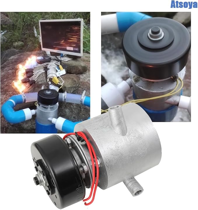 1000W Aluminum Alloy Micro Hydroelectric Generator 220V Water Turbine High Power Hydroelectric Generato r, 3500RPM Permanent Magnet Generator For Home, Outdoor