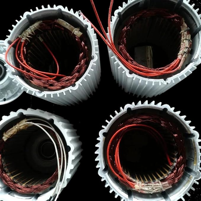 10KW Low-Speed 3-Phase Permanent Magnet Generator (12V-380V) with DC Drive Motor (DC-60V+AC-96V)