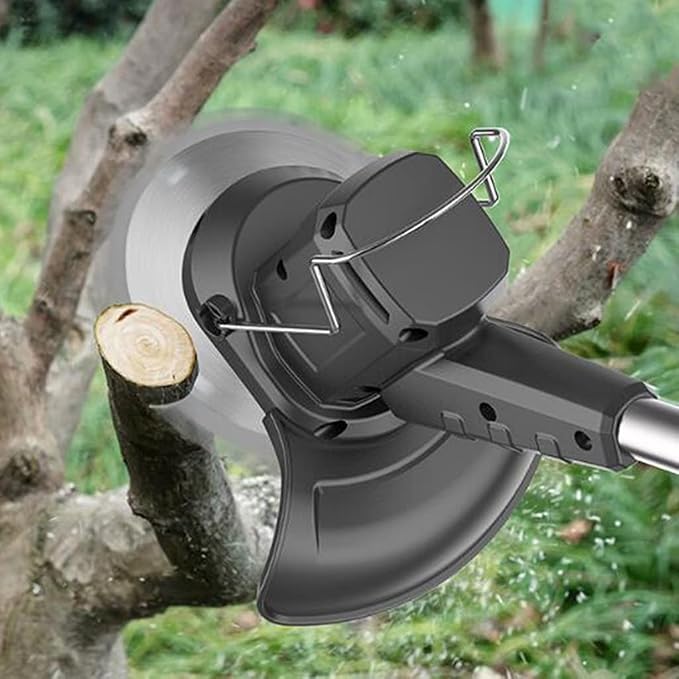 Lawn Mowers Electric Lawn Mower High-Power Household Lithium Battery Lawn Mower Small Multi-Function Rechargeable Lawn Mower for Garden Orchard