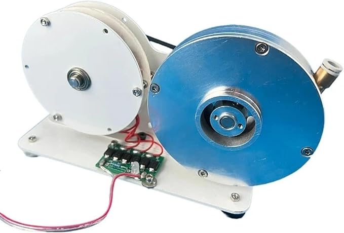 Turbine Generator Kit, 1-100W DC Output High Pressure Steam Power Generation, for Demonstrations, Scientific Research, and DIY Power Projects