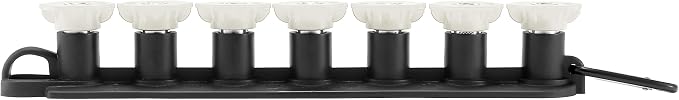 Tool Daily Pressure Washer Tips, 40 Degree White Power Washer Nozzle Tips 7 Pack with Nozzle Holder, 1/4 Inch Quick Connect, 4000 PSI