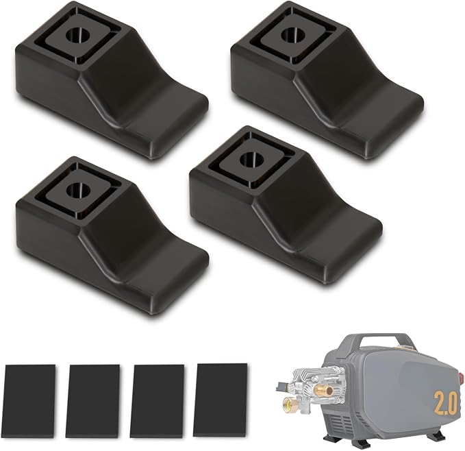 Split Mount/Foot Clamp/Anti-Vibration Bracket Compatible with Active 2.0 Electric Pressure Washer, Increasing Friction, Preventing Movement