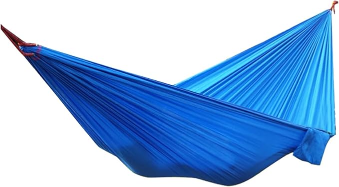 Camping Hammock, Portable Camping Hammock with Straps and Carabiner, Lightweight Parachute Hammocks Camping Accessories(D)