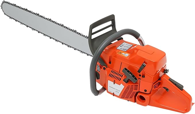 28inch Gas Chainsaw, 5.23HP 71CC 2-Stroke Gasoline Chainsaw, Air Cooled Pull Start Top Handle Gas Powered Chain Saw Petrol Chainsaws with Automatic Chain Lubrication for Trees, Wood Cutting