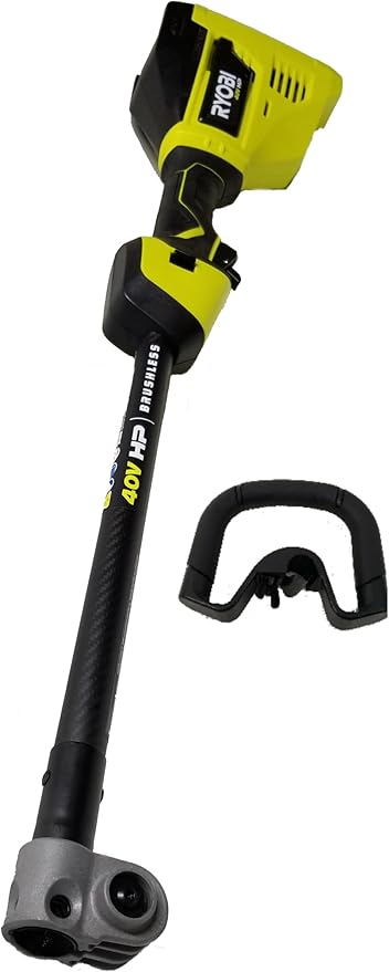 Ryobi Carbon Fiber Brushless Expand-It 40-Volt Lithium-Ion Cordless Attachment Capable Trimmer Power Head- 2024 Model (Battery and Charger NOT Included)