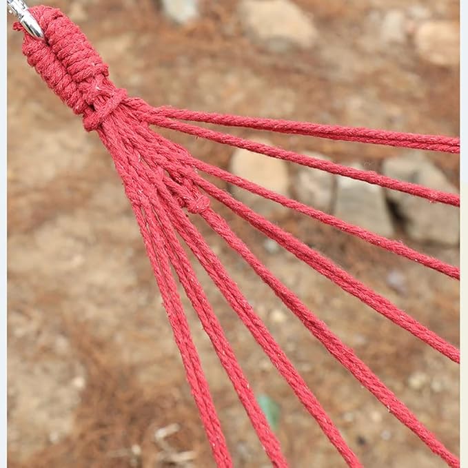 Hammocks Camping Hammock Outdoor, Durable Canvas Fabric Hammock for Backyard, Garden, 260*80cm