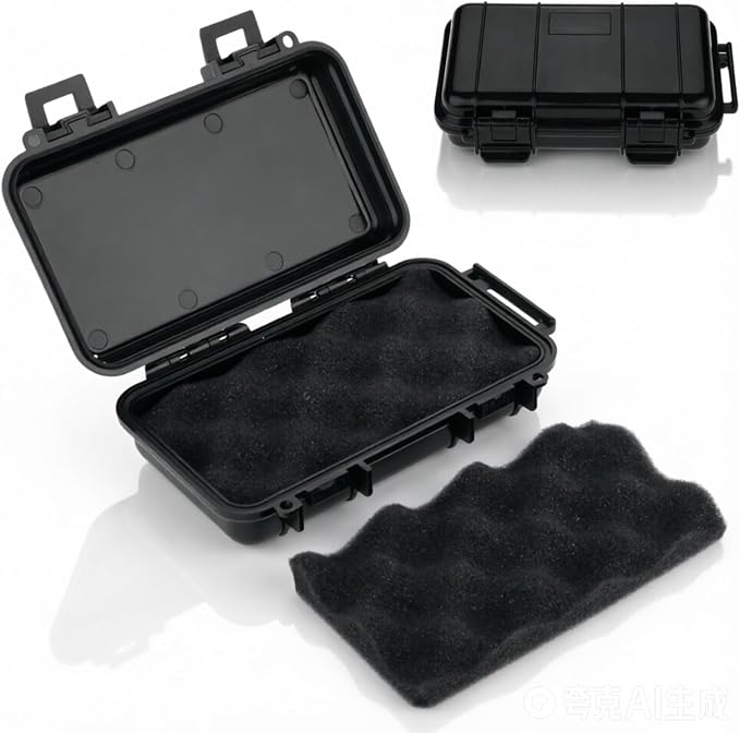 Dry Storage Box, 3 Types Survival Box Container Outdoor Shockproof Case Portable Storage Container for Camping Hiking Outdoor Activities
