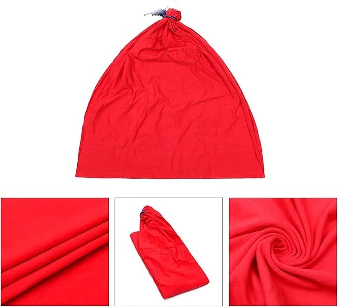 Indoor Therapy Swing Chair for Adults Autism, Cuddle Yoga Hammock Ideal for ADHD Aspergers and Sensory Integration Snuggle 440lbs Load Capacity (Color : Red, Size : 150x280cm/59x110in)